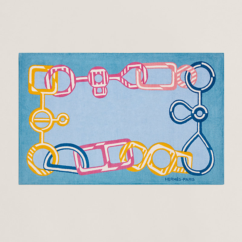 HERMES∽Tapis de plage Do Re Boucles∽ビーチタオル ドレ バッ Tapis de plage Do Ré Boucles | Hermès Canada